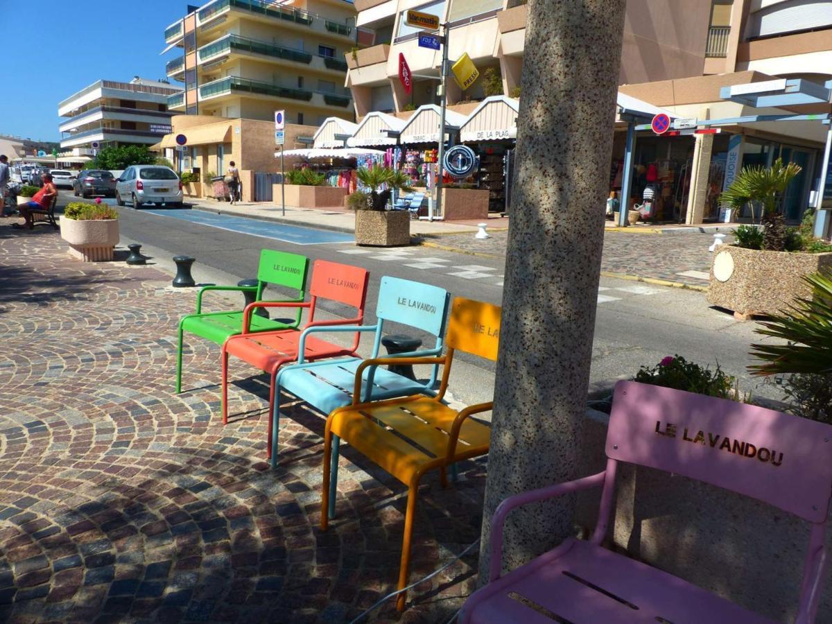 Charmant Studio Climatise Avec Balcon A 50M De La Plage - Le Lavandou Centre-Ville - Fr-1-308-110 Exterior photo